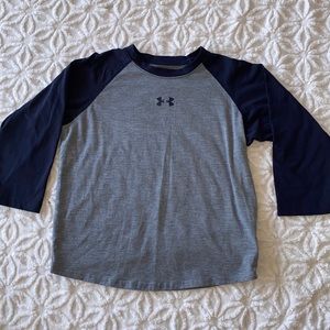 🌸Under Armour 3/4 sleeve baseball tee